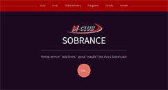 Desktop Screenshot of m-club.sk